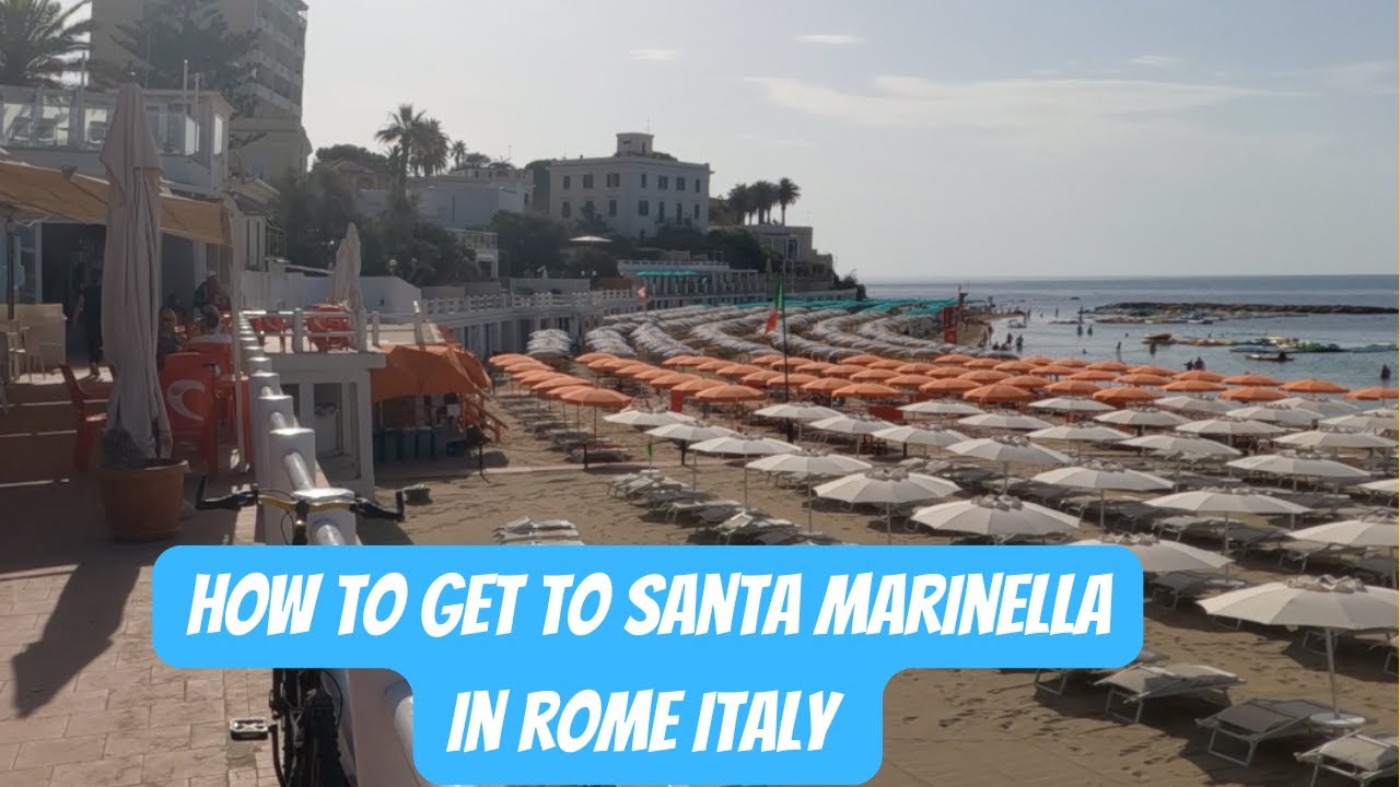 Как добраться до Санта-Маринеллы в Риме, Италия