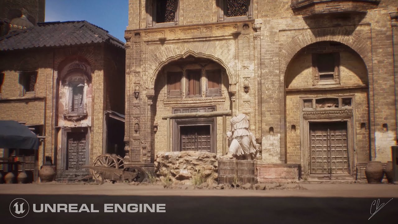 Creating an Ancient City in Unreal Engine 5.2