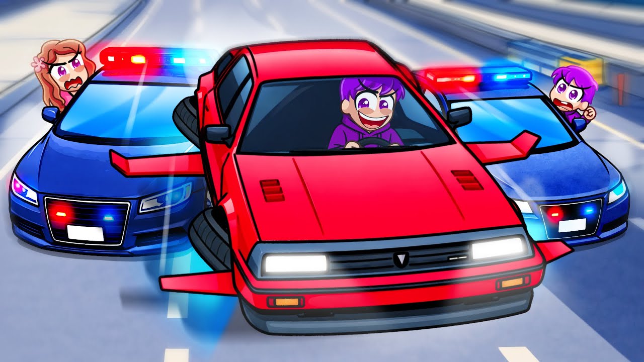 I Became A Getaway Driver In A FLYING Car on GTA 5…