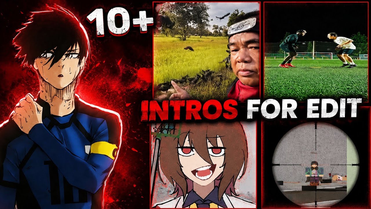 10+ VIRAL INTROS FOR MIXTAPES EDITS GOJO INTRO,NARUTO INTRO,MAHORAGA INTRO ETC.
