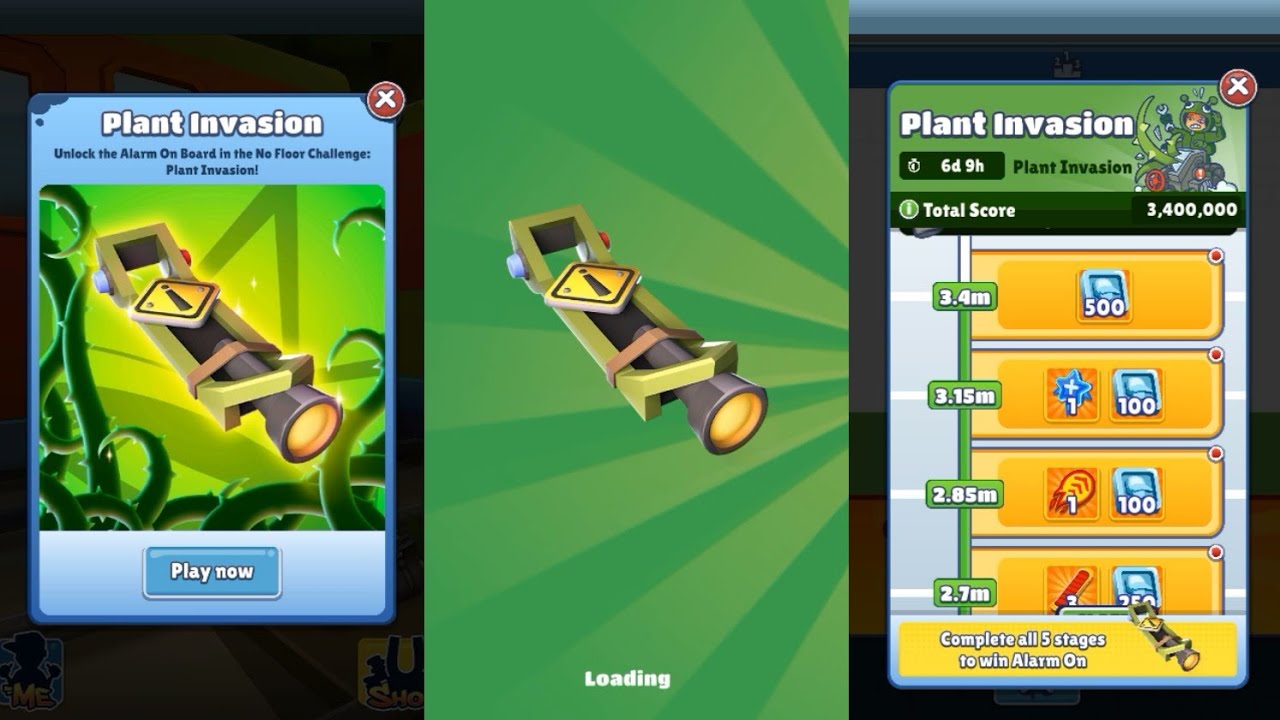 Subway Surfers Classic 2024: Plant Invasion Gameplay!