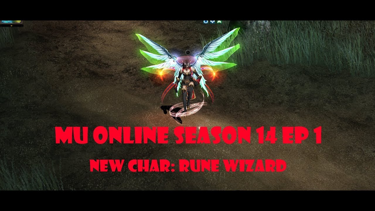 Mu Online Season 14 Ep1 - New Char: Rune Wizard [Released]
