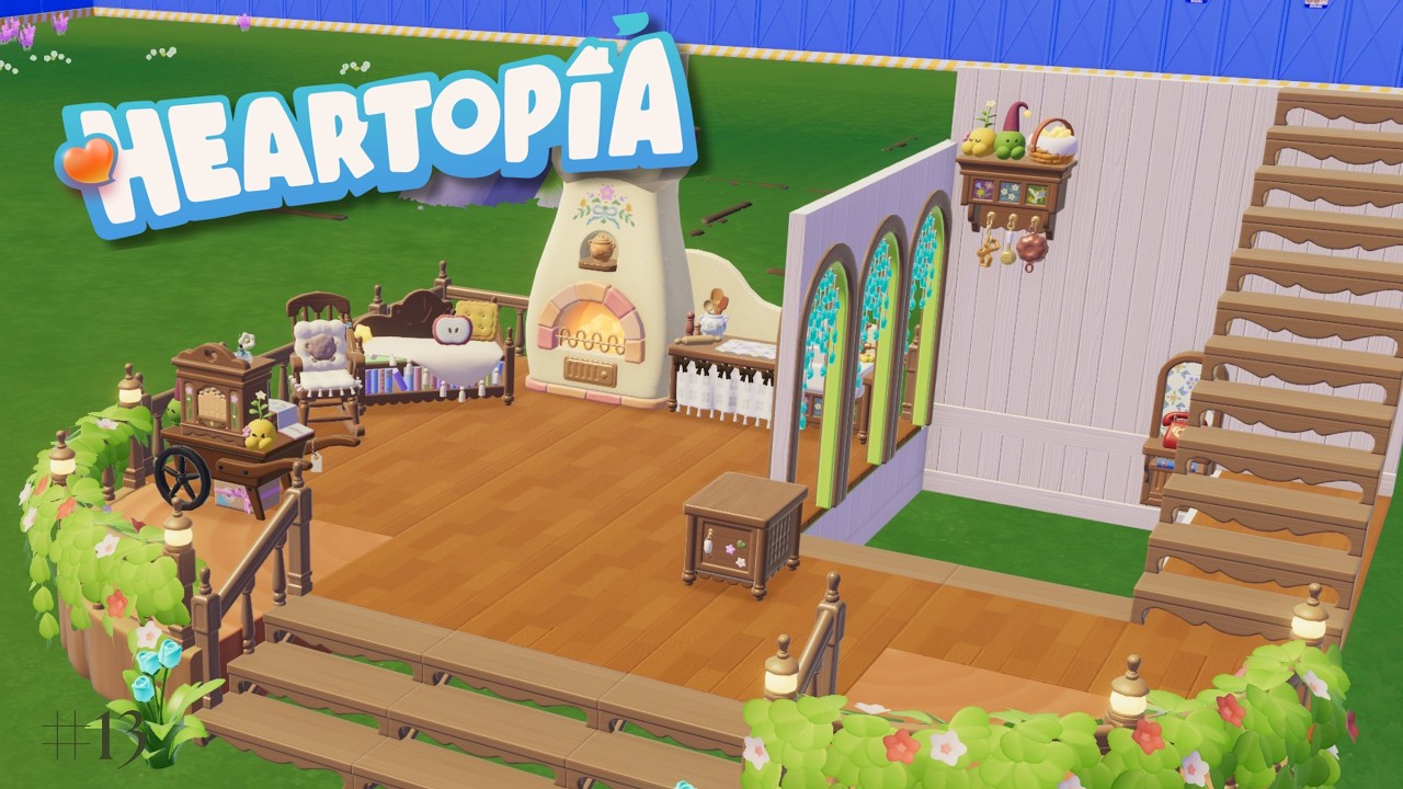 Ich versuche mich am Baumhausbau - Heartopia - #13