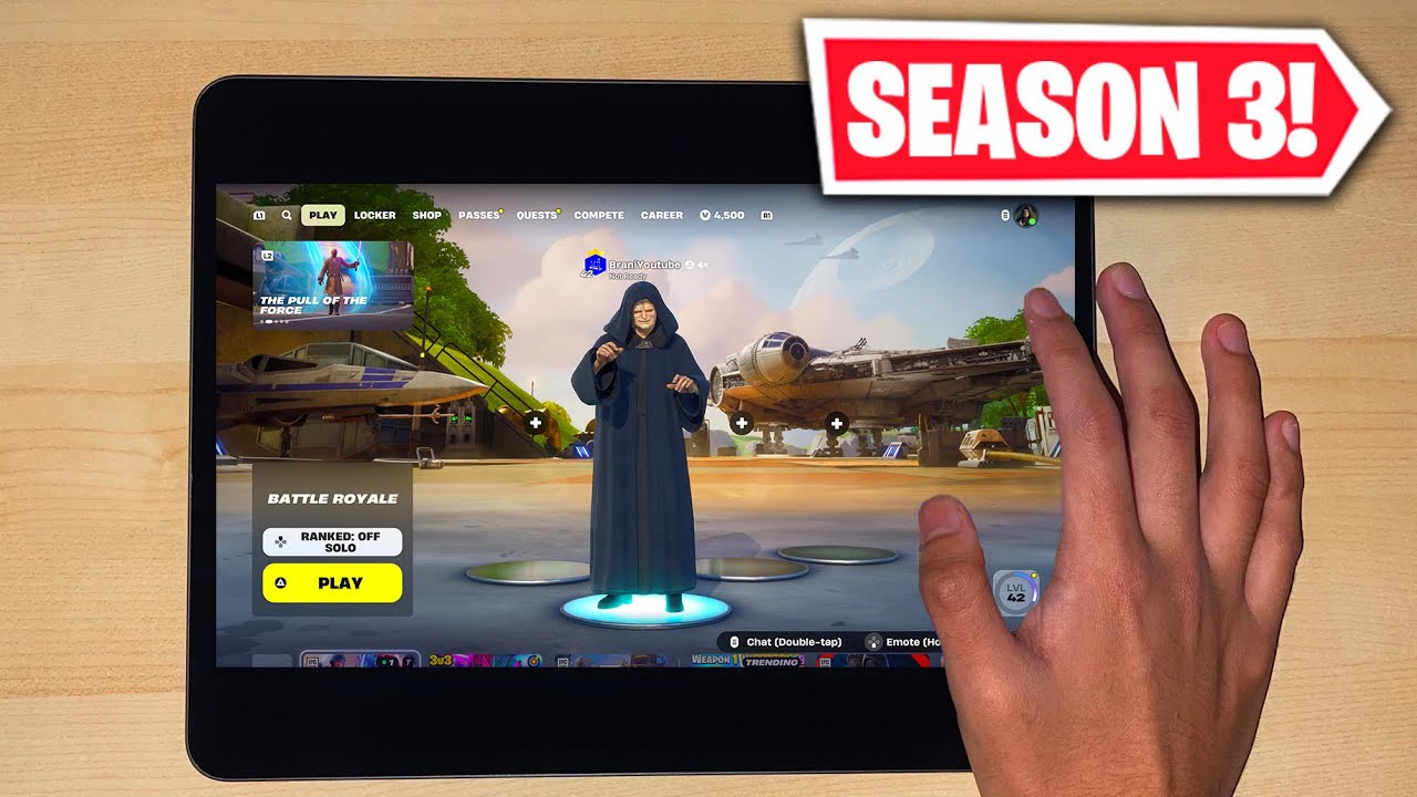 How To DOWNLOAD and PLAY Fortnite Mobile iOS on iPad! (Chapter 6 Season 3)