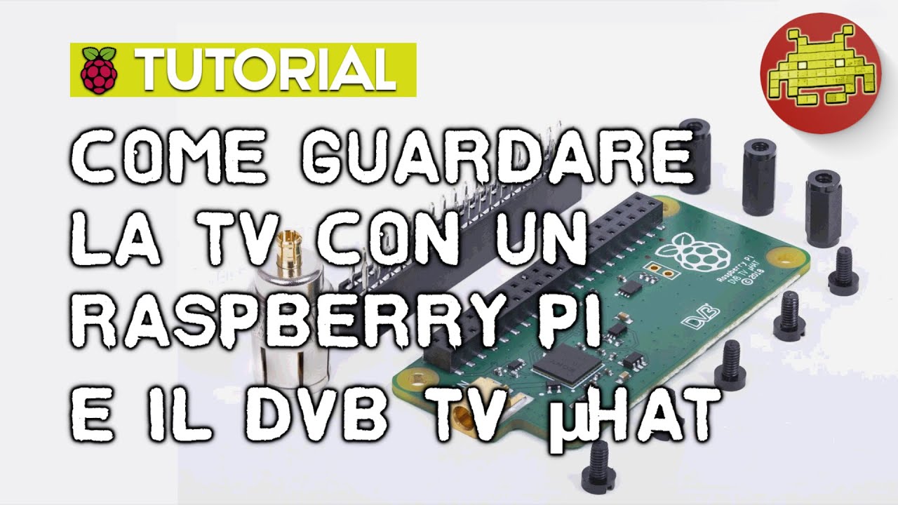 La TV Con Raspberry Pi + DVB TV µHAT!