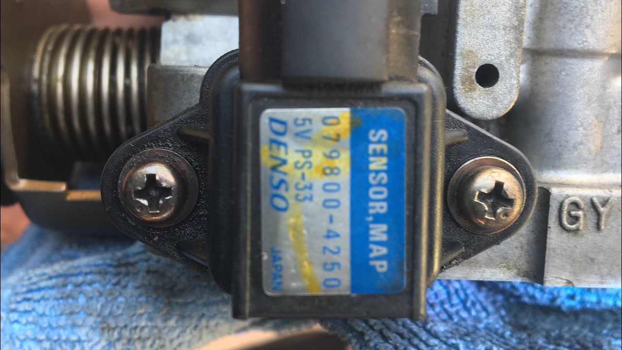 Como trocar o Sensor MAP fácil D+ Honda Civic 2000 e vários outros