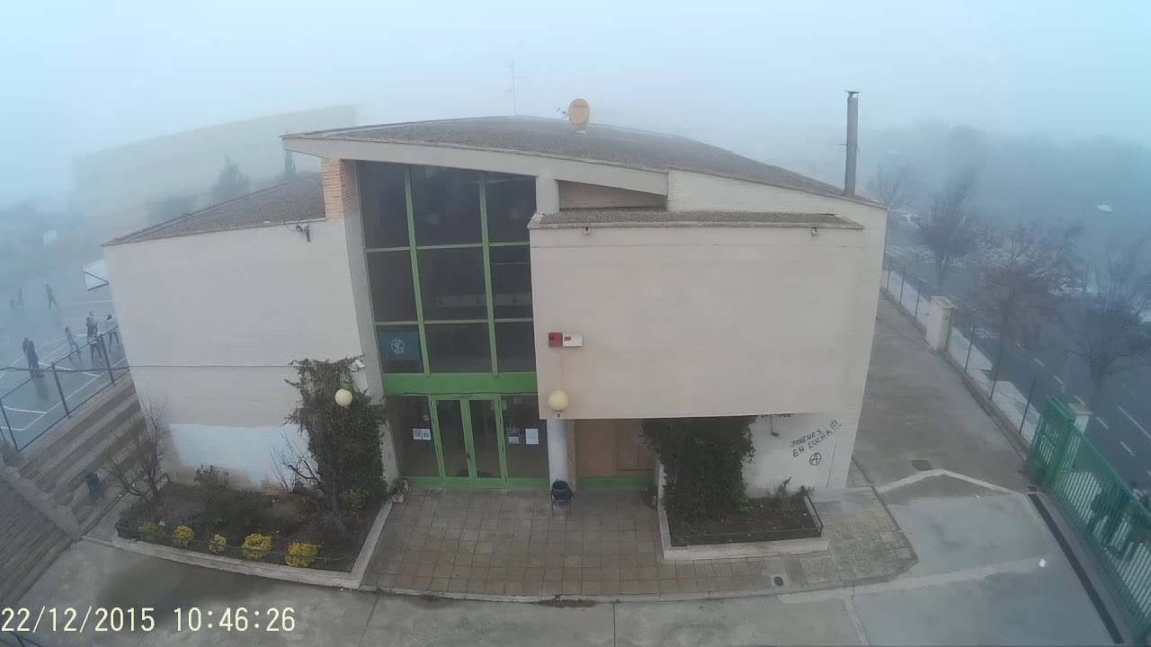 IES Benjamín Jarnés (Fuentes de Ebro, Zaragoza). A Vista de Drone