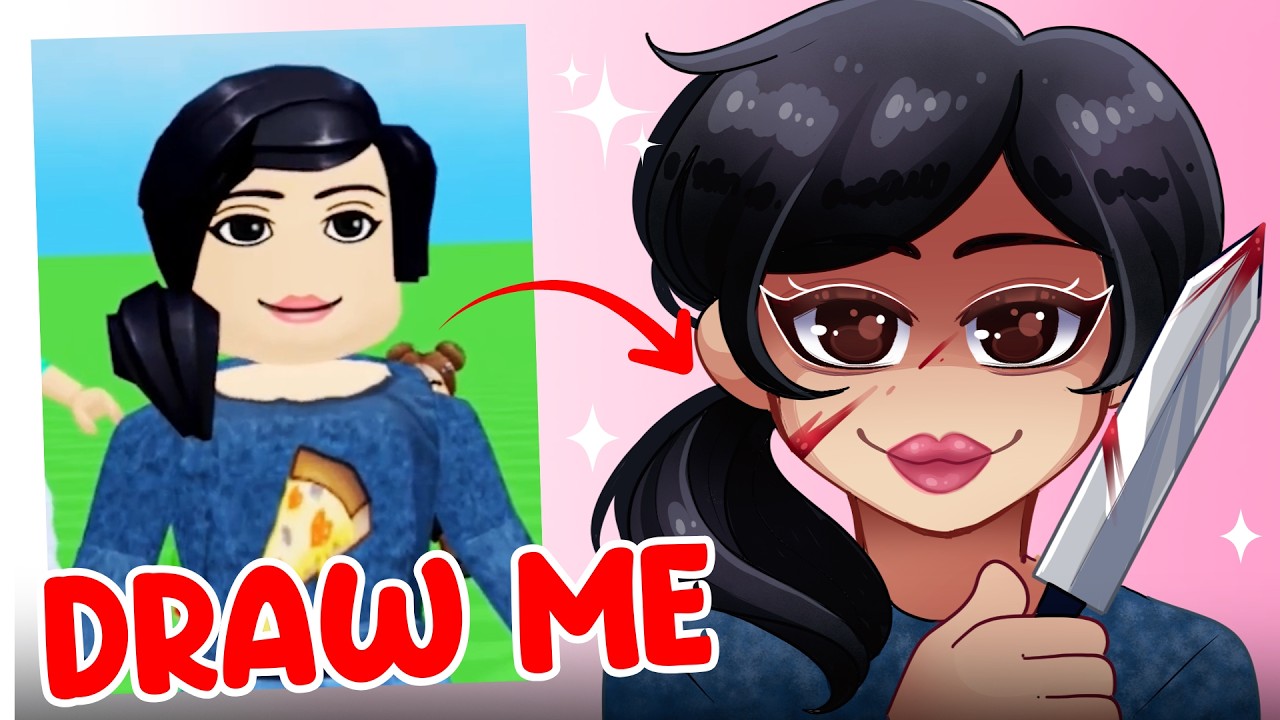 ИГРАЮ В ROBLOX НАРИСУЙ МЕНЯ...