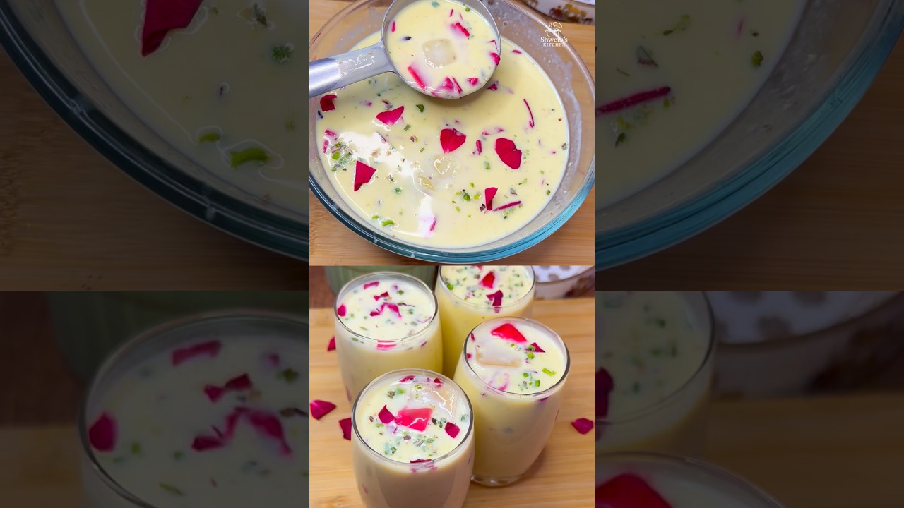 Milk Sharbat Recipe | Easy Summer Special Milk Cold Drink | Instant Milk Cold Drink
