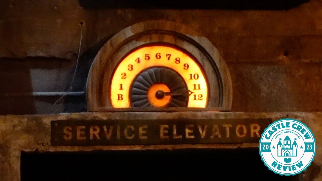 The Twilight Zone Tower of Terror Ride from beginning to end / Full Ride Experience / Disney World