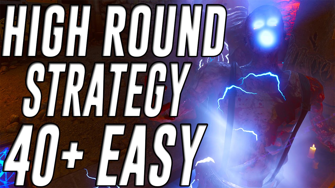Der Eisendrache EASY HIGH ROUND STRATEGY (Solo High Round Strategy 40+ EASY!)