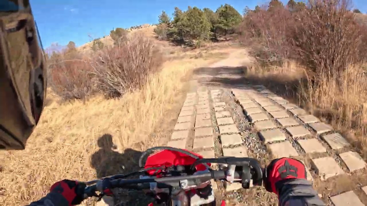2025 Honda CRF250F Ripping in the Woods