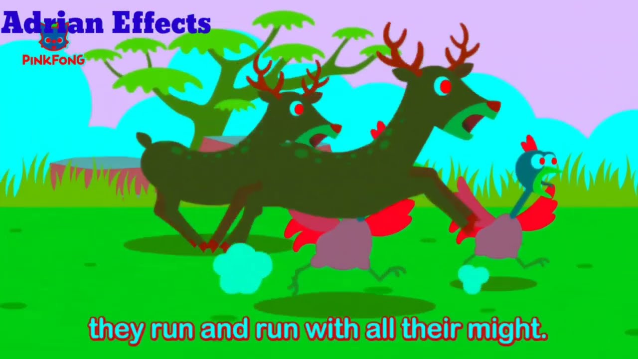 ANIMALS SCARED OF THE LION 🦁 THEY RUN FAST! | Repetitive Preview Effects | Adrian Effects 