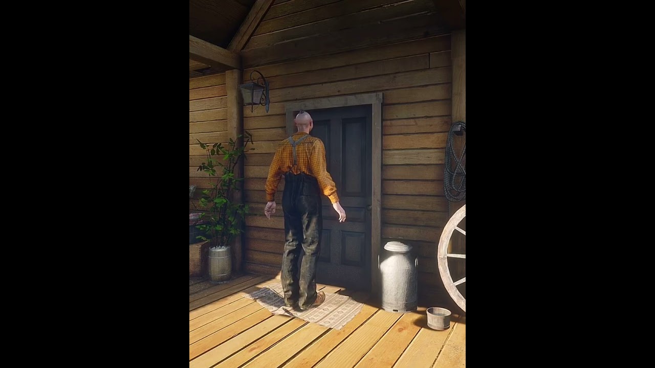 Bertram Finds The Marston Family 😳 - #rdr2 #shorts