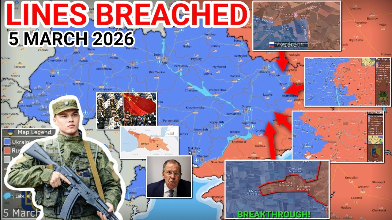 Lines Breached Near Ternuvate | Russia Expands Border Area [5 March 2026]