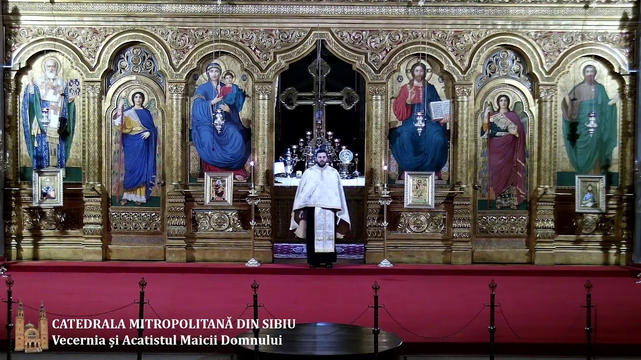 Vecernia și Acatistul Maicii Domnului