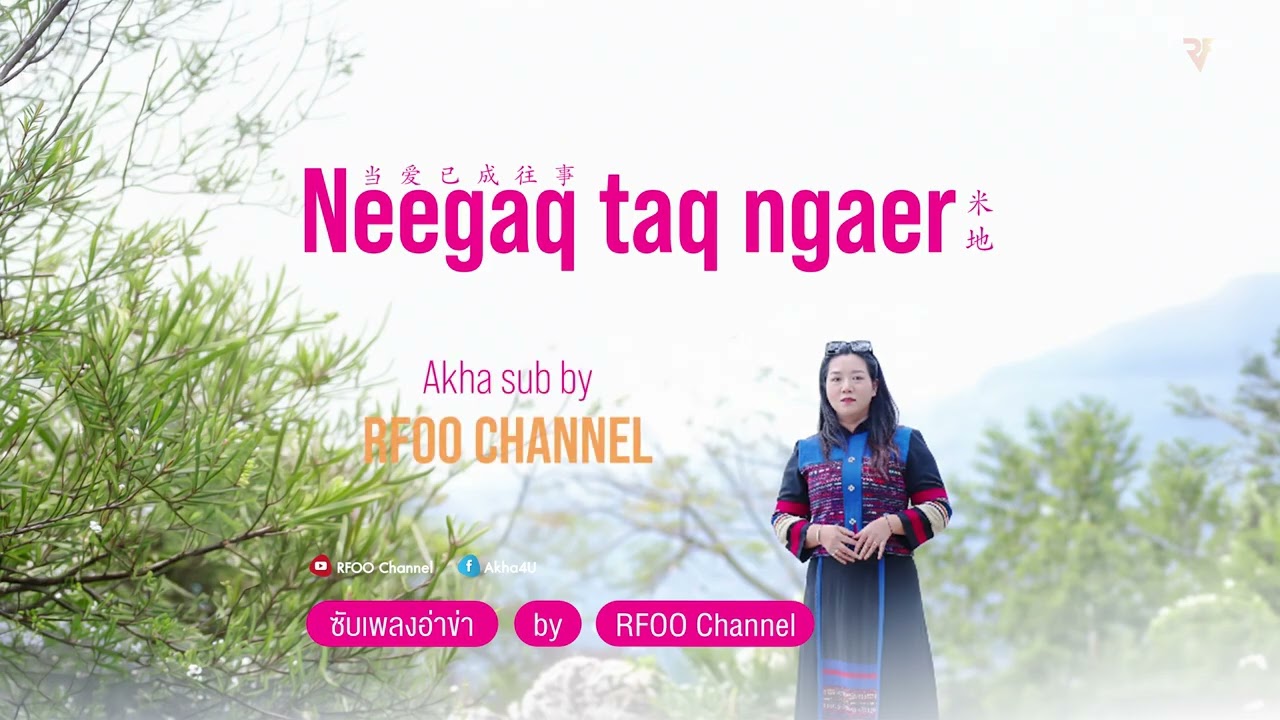 เพลงอ่าข่า : Neeqgaq taq ngaer (当爱已成往事) - 米地 | RFOO