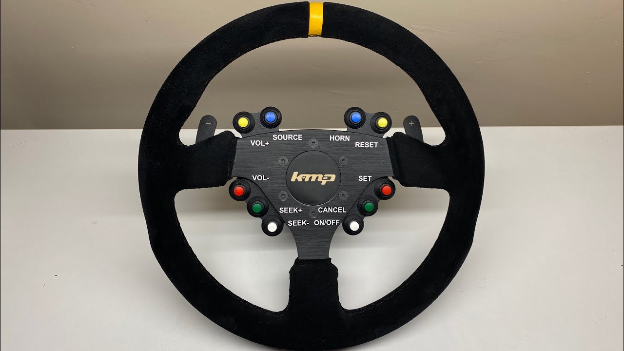 DIY Replica of KMP steering wheel - Sim Racing