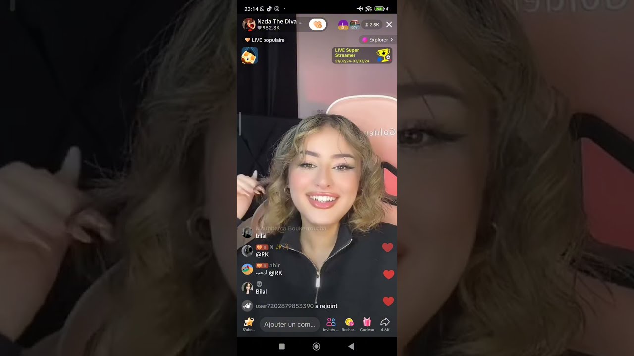 بث مباشر 🔴 ندى تلعب تحدي مع أمير و تتخسر جولة مع الكولومبي🥺 على تيك توك Tik Tok