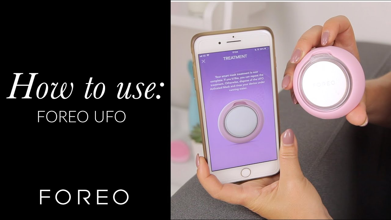 How to use the Foreo UFO | FOREO UFO Smart Mask Treatment Device Tutorial