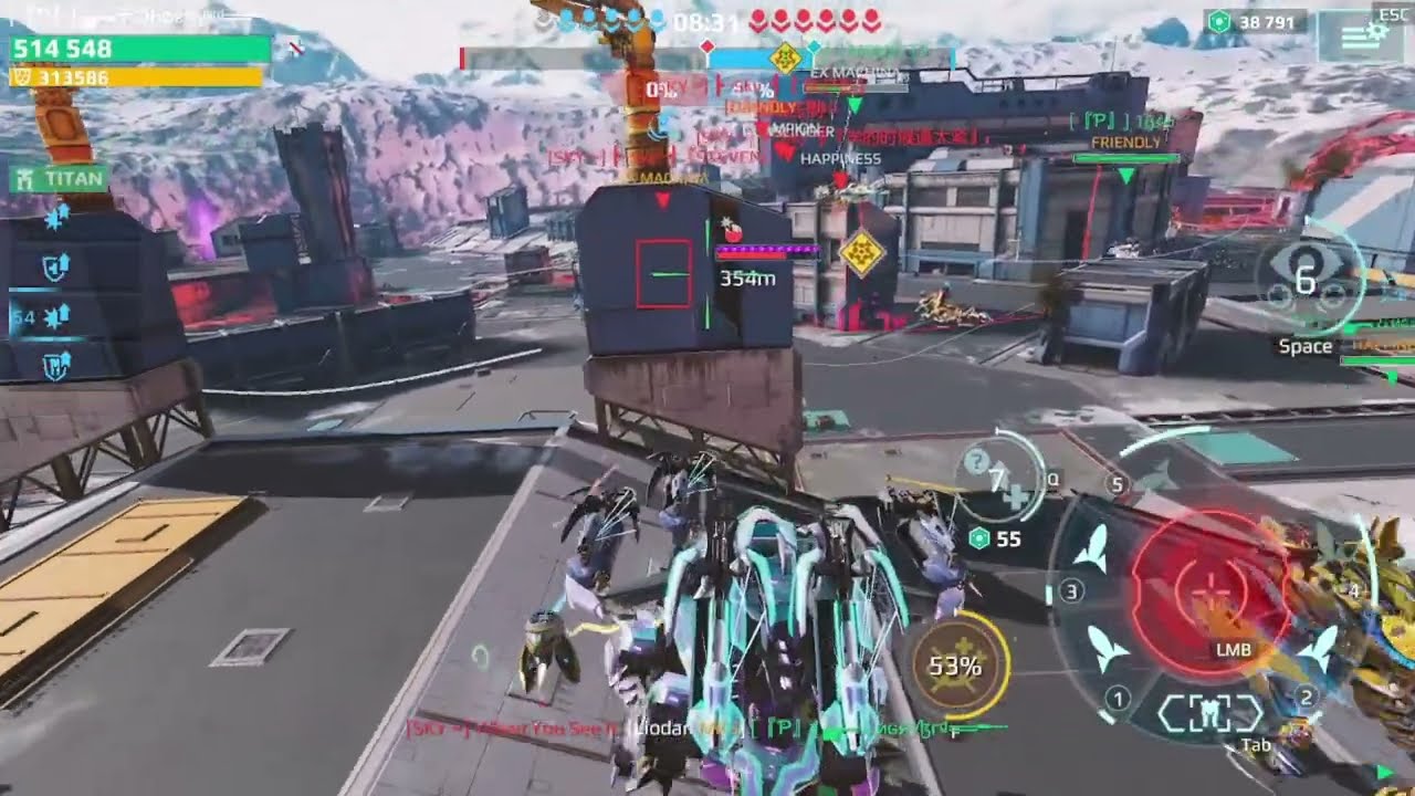 PNS VS SKY Clan (2 Games)- War Robots - WR