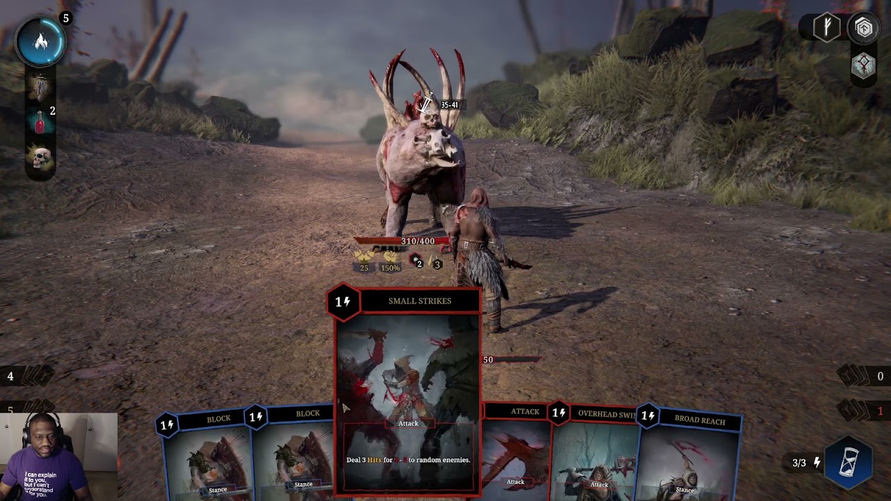 Tainted Grail: Conquest - Wyrdhunter Norrmal Boss difficulty 4