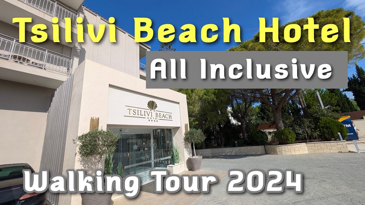 Отель Tsilivi Beach. Закинф, Греция. Пешеходная экскурсия. Всё включено.