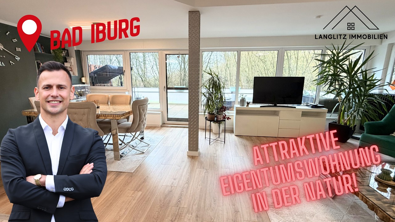 +++ Bad Iburg! Attraktive Eigentumswohnung in naturnaher Lage! +++
