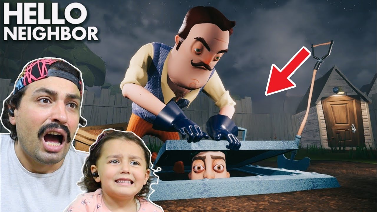 WİLSON VE HAYALET KASABA! 😨 Hello Neighbor Mod