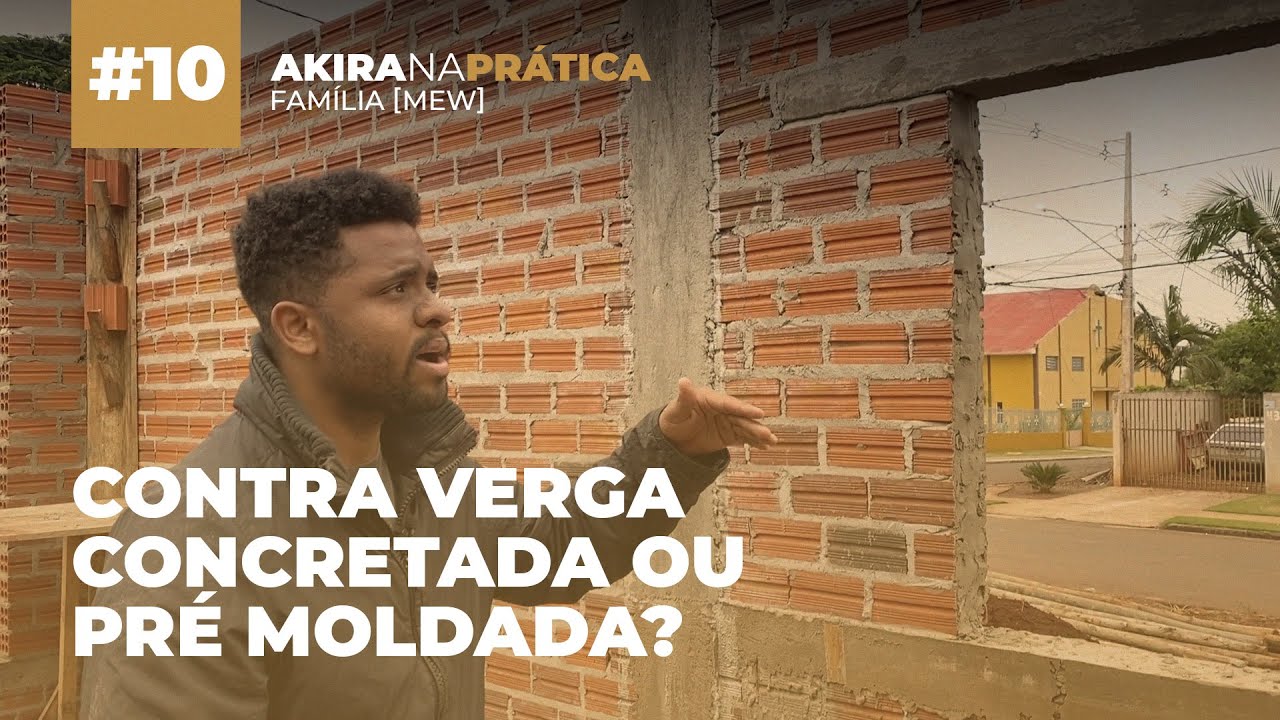 VERGA e CONTRAVERGA (Concretada ou Pré Moldada) | Família [MEW] #10