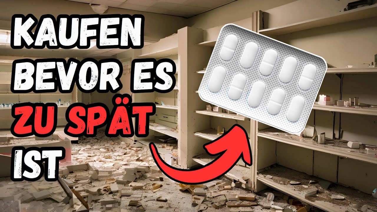Medikamente die jeder Prepper haben sollte! - Kaufe sie, bevor es zu spät ist!