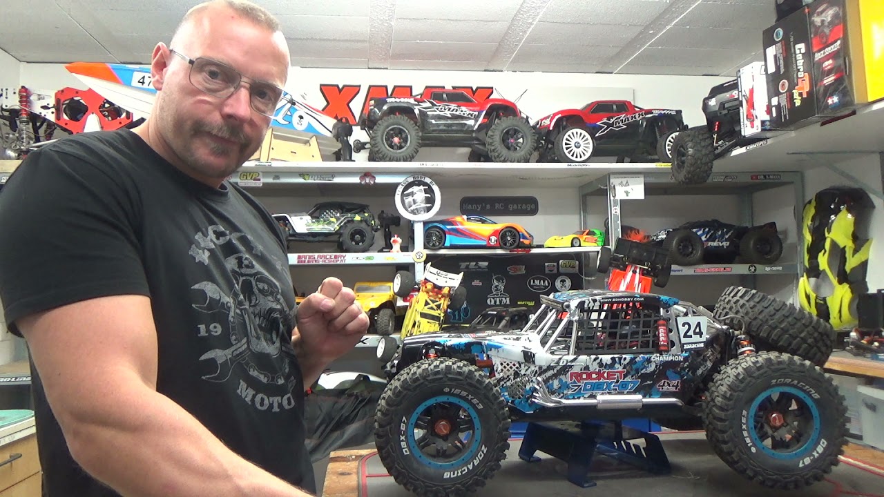 LE ZD RACING DBX07 APRES 1er RUN