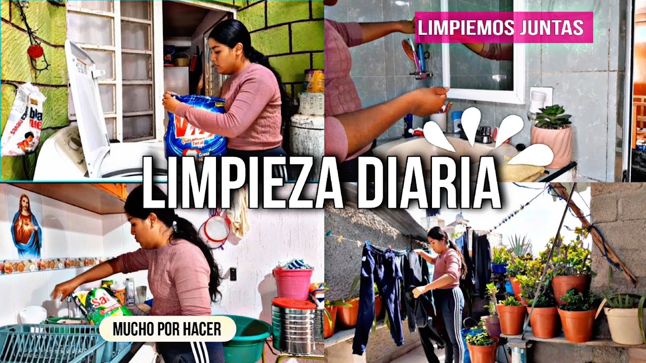 RUTINA DIARIA DE MI HOGAR ✅️🏡 |Limpieza R&aacute;pida | Motivaci&oacute;n |