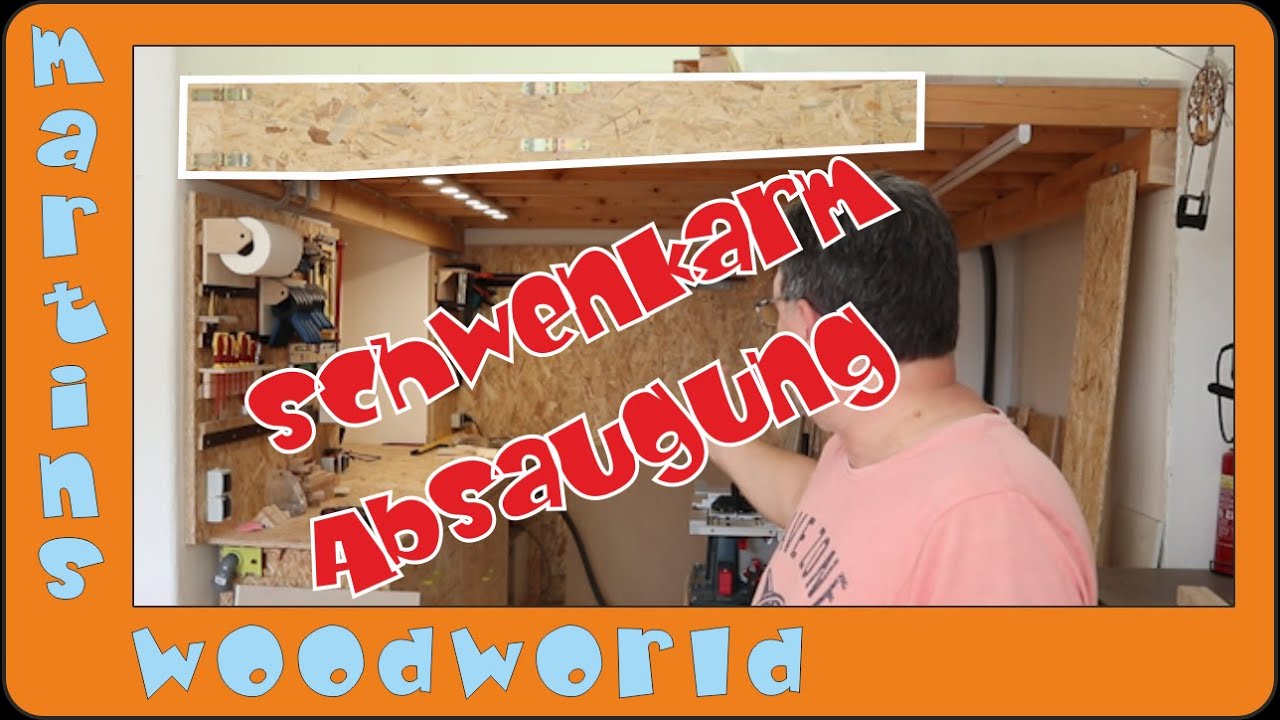 Schwenkbarer Absaugarm für die Werkstatt - Teil 1