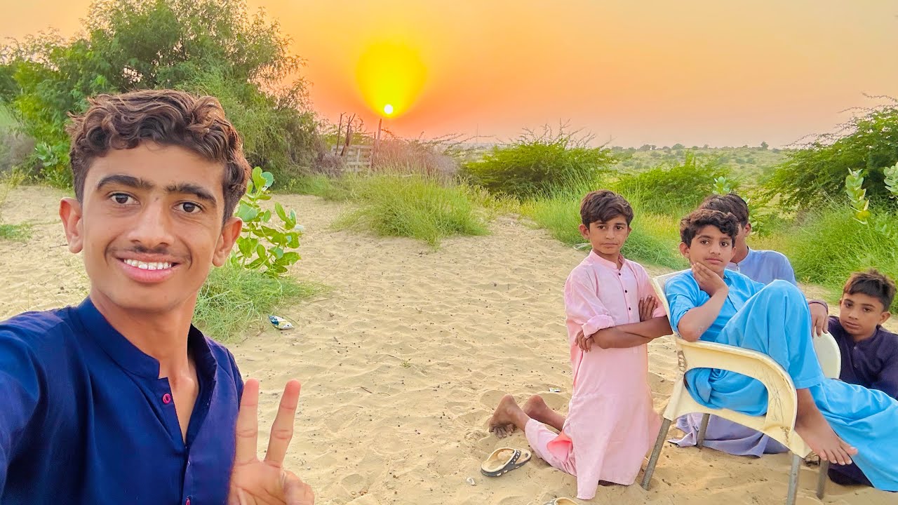 Thar Parker Desert main Sooraj Dobnay Ka manzar Dekho ❤️😘