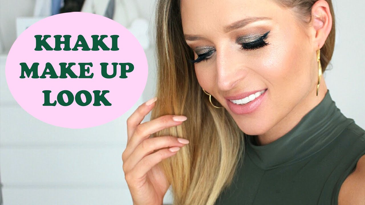 Khaki Make up Look