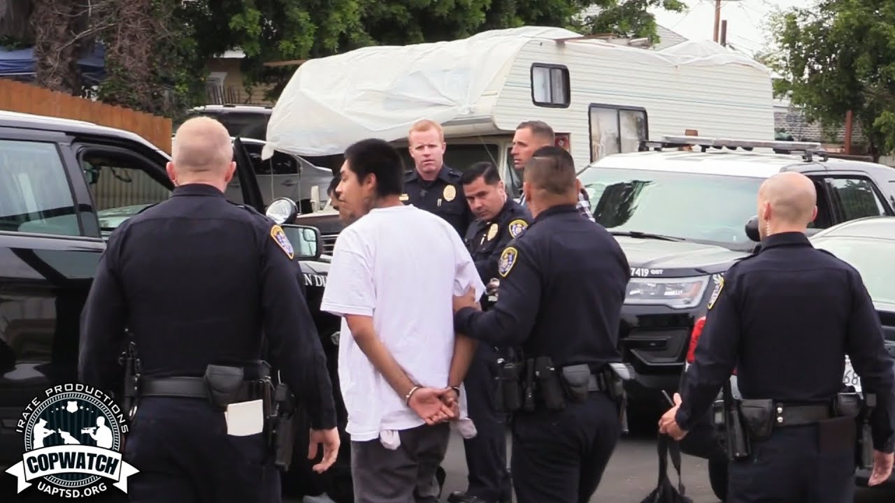 Copwatch | Gang Unit Arrest AB 109 Probation Warrant Suspect
