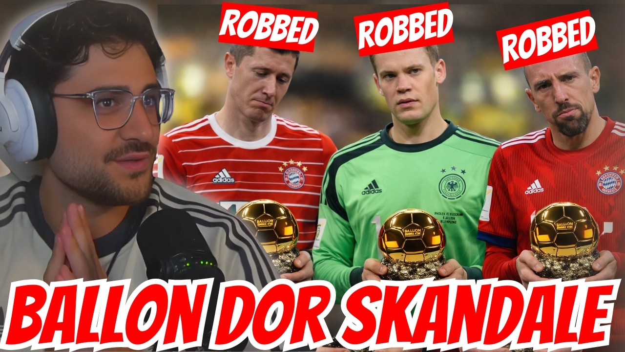 VON MESSI & RONALDO ROBBED?! 🤬 REALTALK über die GRÖßTEN BALLON DOR SKANDALE 👀🔥
