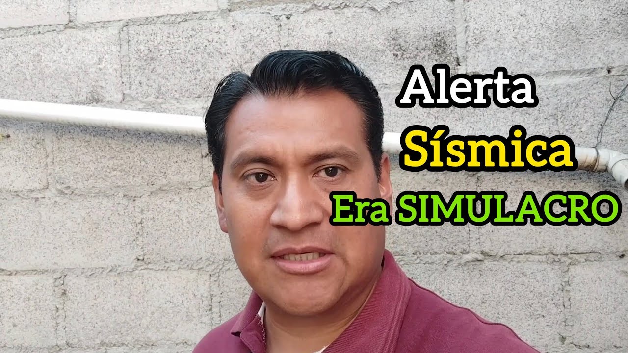 Sonó la alerta sísmica... y me llevé un gran susto