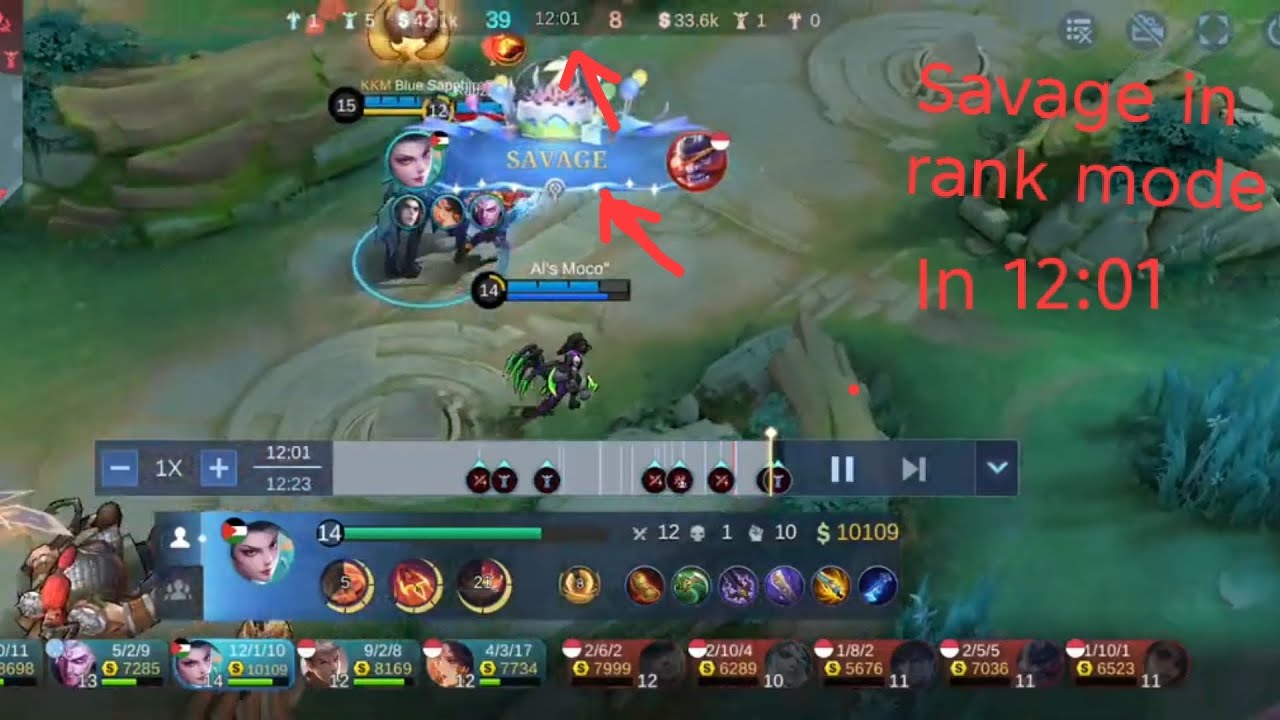 Build hanabi terbaik tapi build yang keenam itu rose gold yah