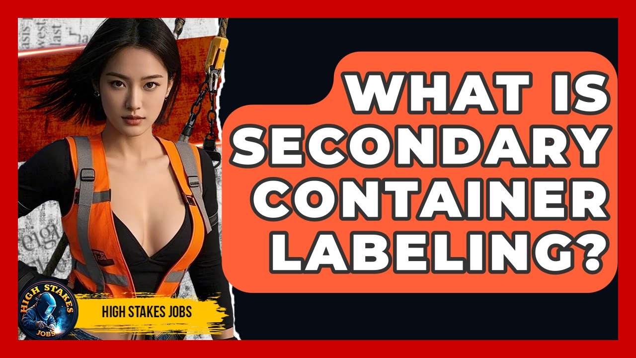What Is Secondary Container Labeling? - High Stakes Jobs