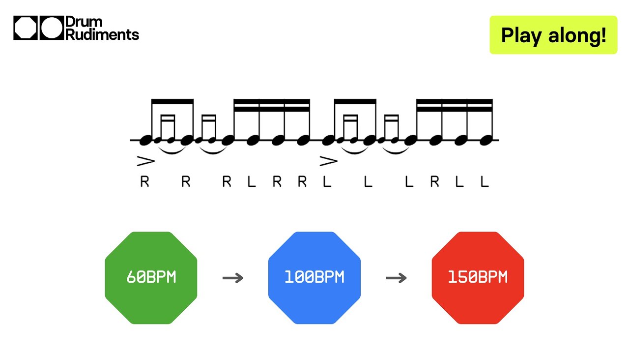Drag Paradiddle #2 | Learn the 40 Essential Drum Rudiments