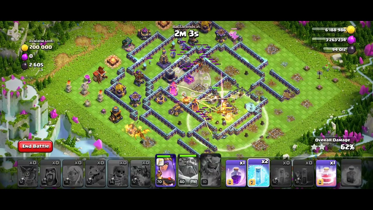 Troop Patrol Challenge  Easy 3 star from front side of TH 🔥 @JRP8465  Hero Campaign : Dragon Escape