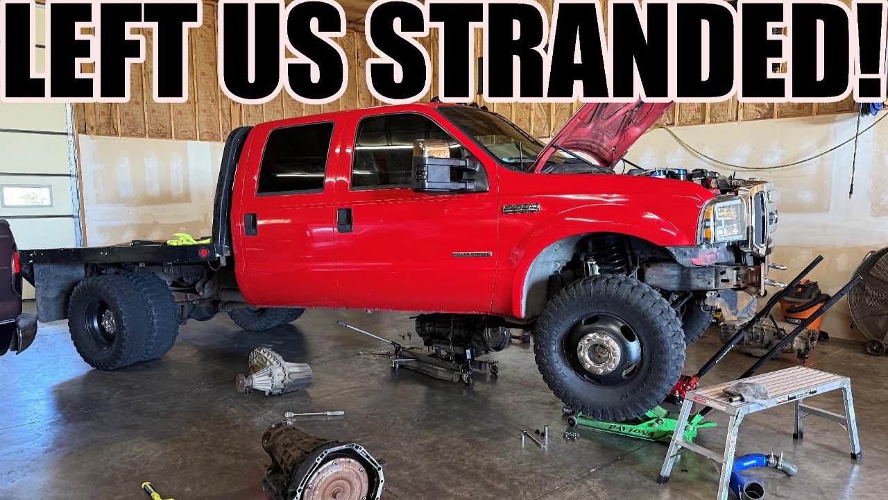 6.0 POWERSTROKE TOW PIG, ПОДВЕДИТЕ НАС! ЗАМЕНА КОРОБКИ ПЕРЕДАЧ!