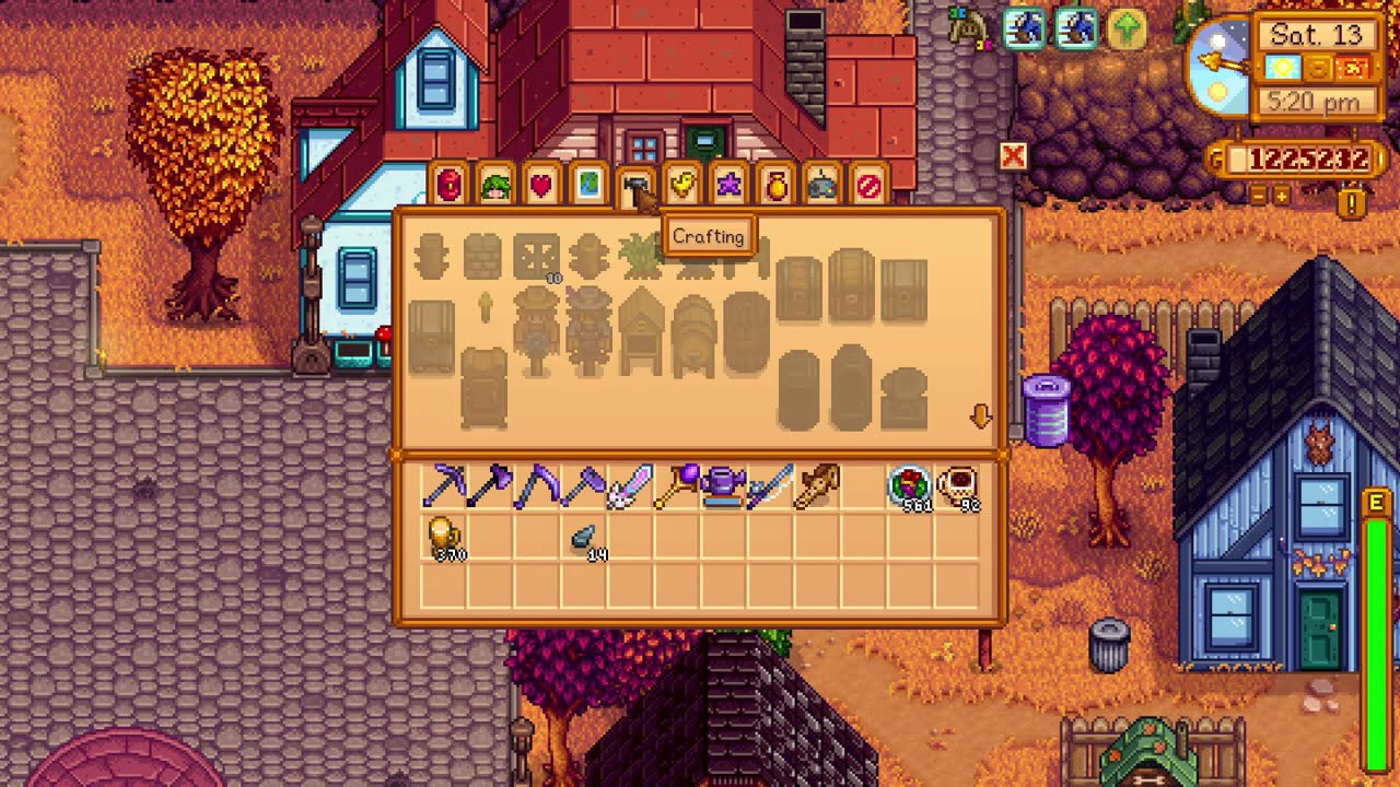 Day 13 of Fall Year 10 - Stardew Valley