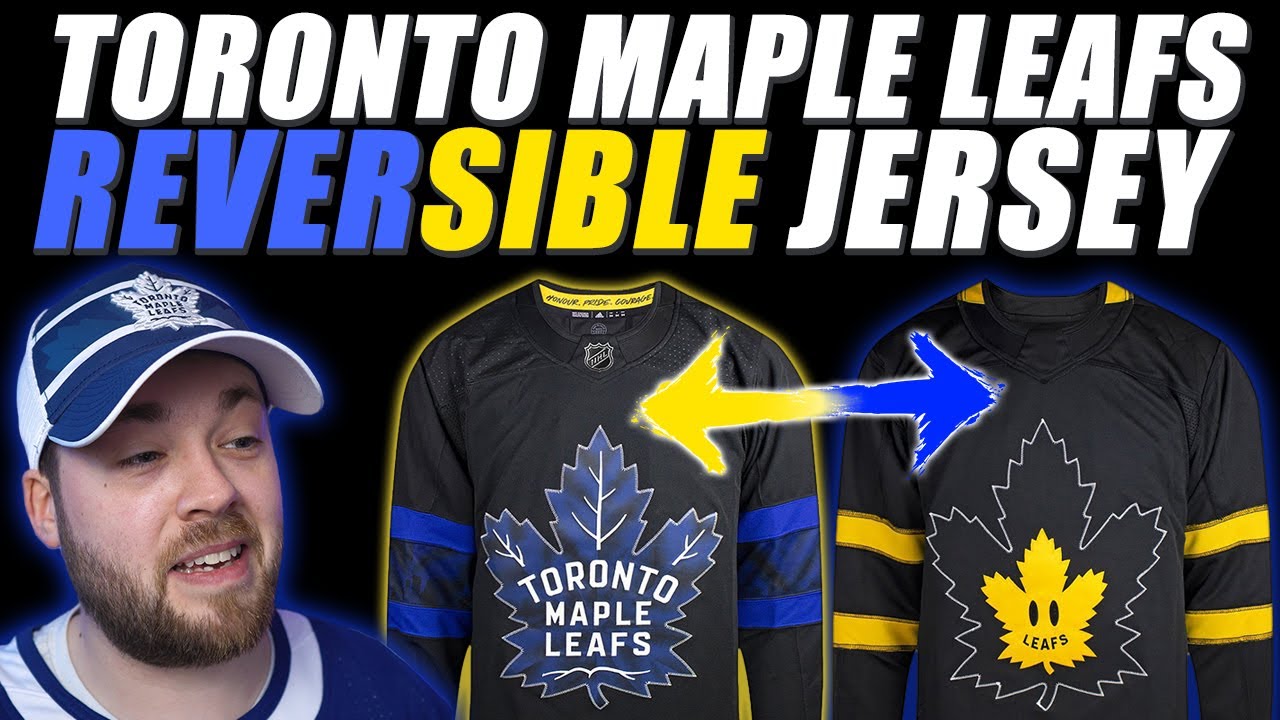 Toronto Maple Leafs Reversible Jersey Released!
