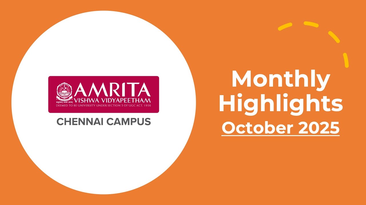 Workshops, Fests, Conferences & More! | October Highlights | Chennai Campus