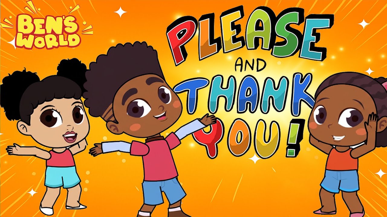 Please and Thank You 🙏 Kids Song | Animation about Kindness, Respect & Life Lessons | Ben’s World