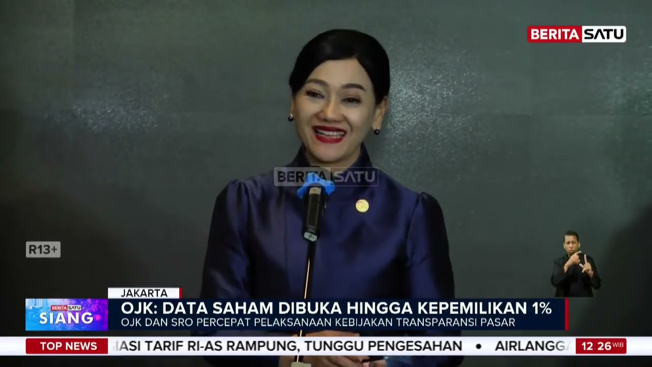 OJK Ungkap Pemilik Saham hingga 1%, Goreng Saham Makin Sulit? #beritasatu