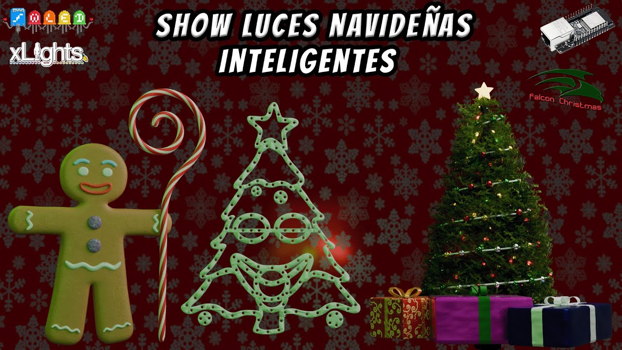 Así hice un Show de Luces Navideñas Inteligentes con Impresión 3D, ESP32 y xLights - PedroMonGamer
